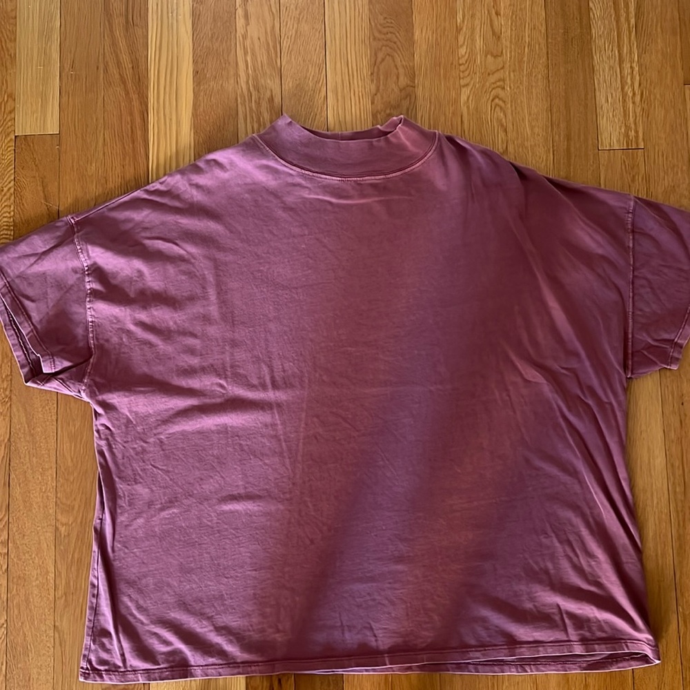 Free people mock neck tee